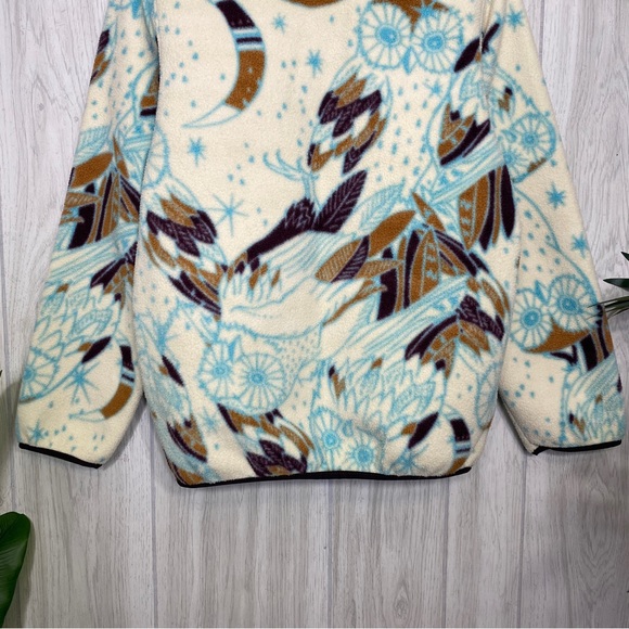 Patagonia Synchilla Snap-T Fleece Sweater Harvest Moon Owl size XS Extra Small - Picture 6 of 15